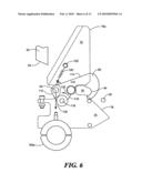 TRAILER AND HITCH MECHANISM FOR A ROBOT diagram and image