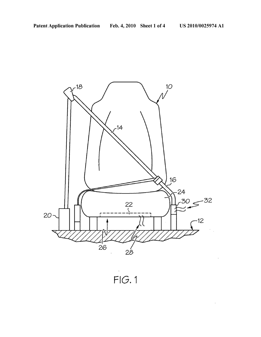 Apparatus for allowing or suppressing deployment of a low risk deployment airbag - diagram, schematic, and image 02