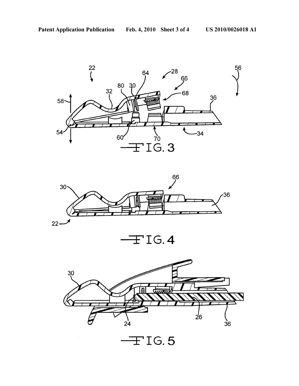 Lock knob for lock rod in motor vehicle - diagram, schematic, and image 04