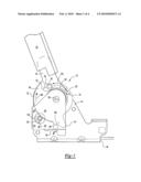 POWER SEAT ASSEMBLY WITH MOTOR ACTUATED SPRING RELEASE AND REWIND OF A SEATBACK SECTOR AND WITH THE MOTOR REMOVED FROM AN INERTIAL LOAD PATH SUCH AS DURING AN IMPACT EVENT diagram and image