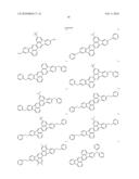 CONDENSED RING AROMATIC COMPOUND FOR ORGANIC LIGHT-EMITTING DEVICE AND ORGANIC LIGHT-EMITTING DEVICE HAVING THE SAME diagram and image