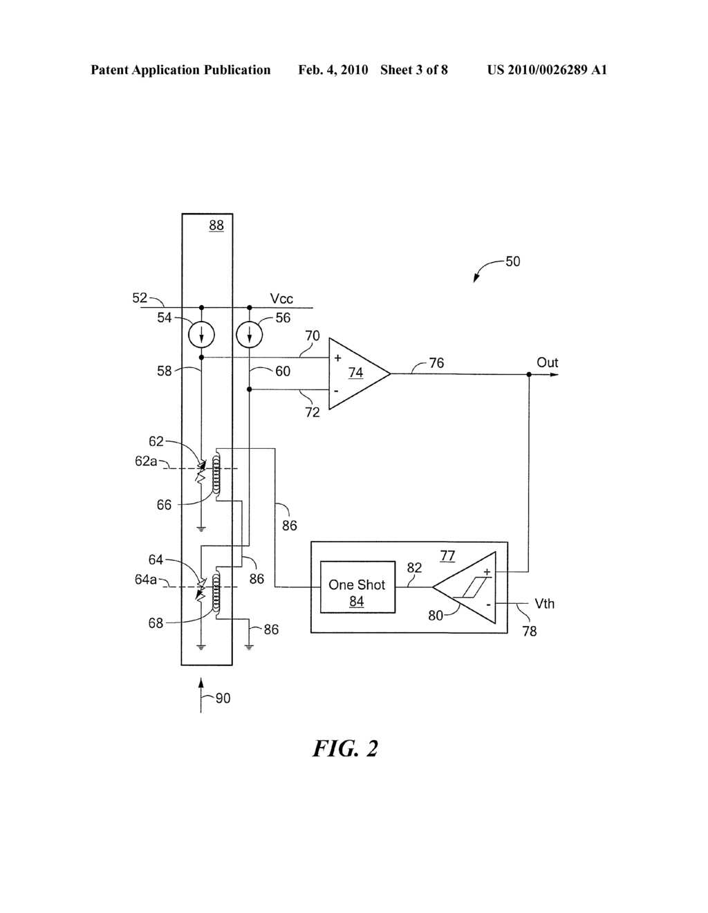 Electronic Circuit Configured to Reset a Magnetoresistance Element - diagram, schematic, and image 04