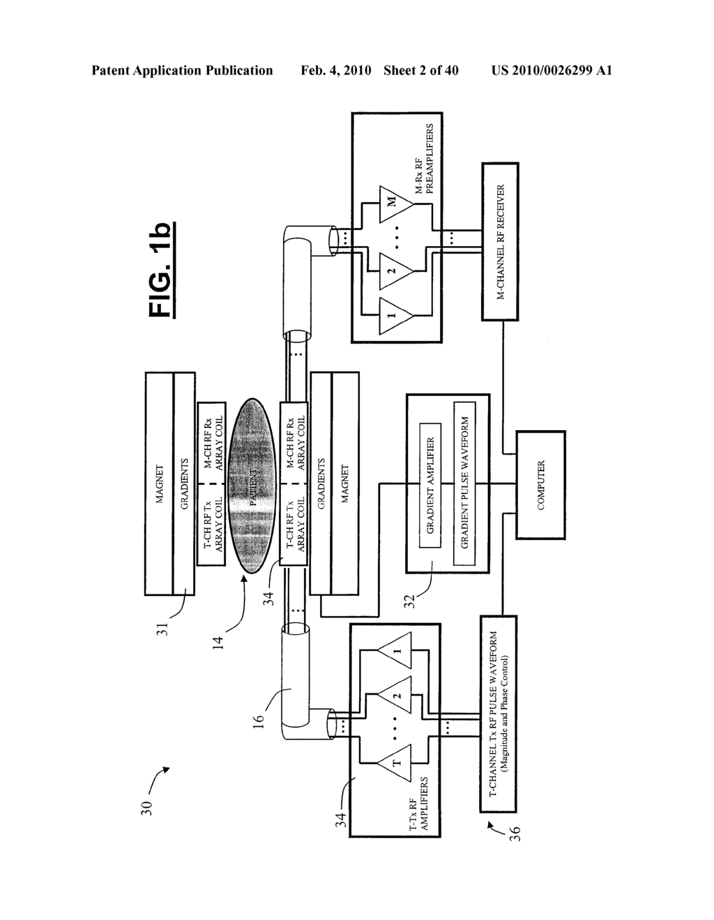 METHOD FOR RADIO-FREQUENCY NUCLEAR MAGNETIC RESONANCE IMAGING - diagram, schematic, and image 03