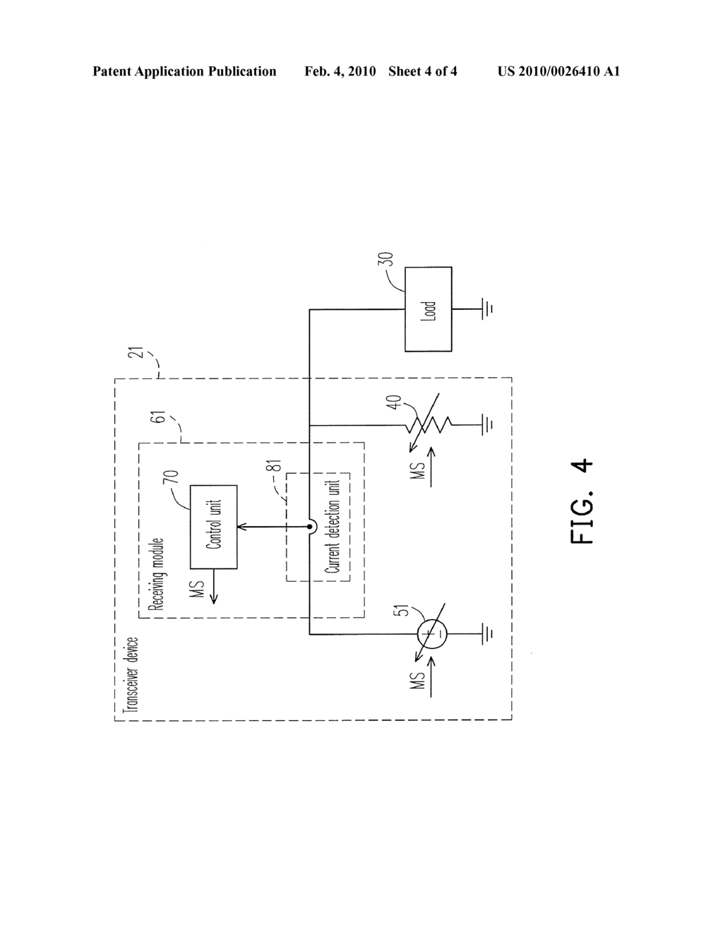 TRANSCEIVER DEVICE AND IMPEDANCE MATCHING METHOD - diagram, schematic, and image 05