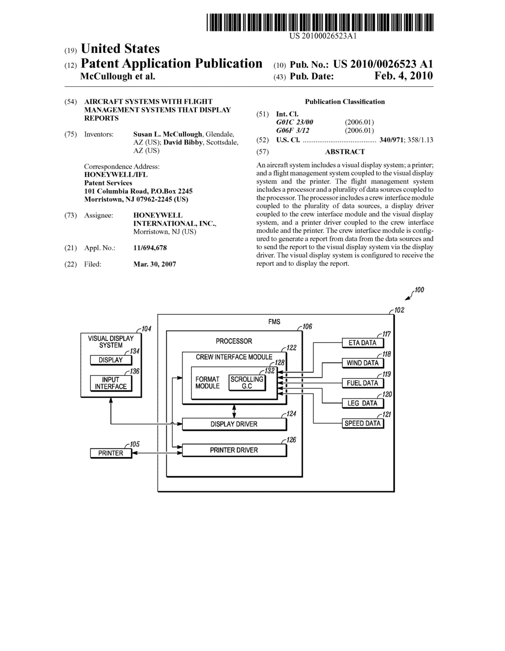 AIRCRAFT SYSTEMS WITH FLIGHT MANAGEMENT SYSTEMS THAT DISPLAY REPORTS - diagram, schematic, and image 01