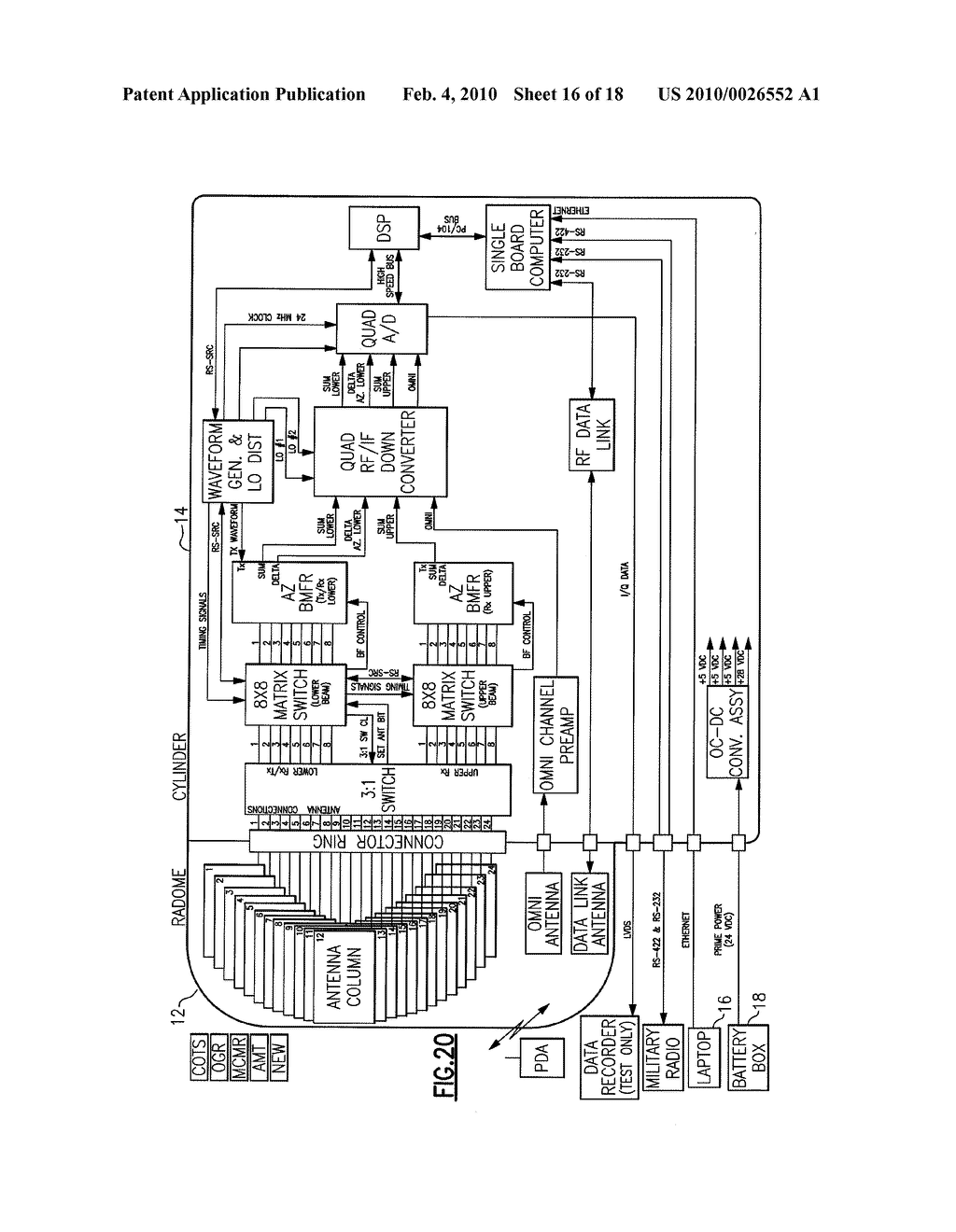 Man-Portable Counter Mortar Radar System - diagram, schematic, and image 17