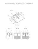 PLANAR ANTENNA, AND COMMUNICATION DEVICE AND CARD-TYPE TERMINAL USING THE ANTENNA diagram and image