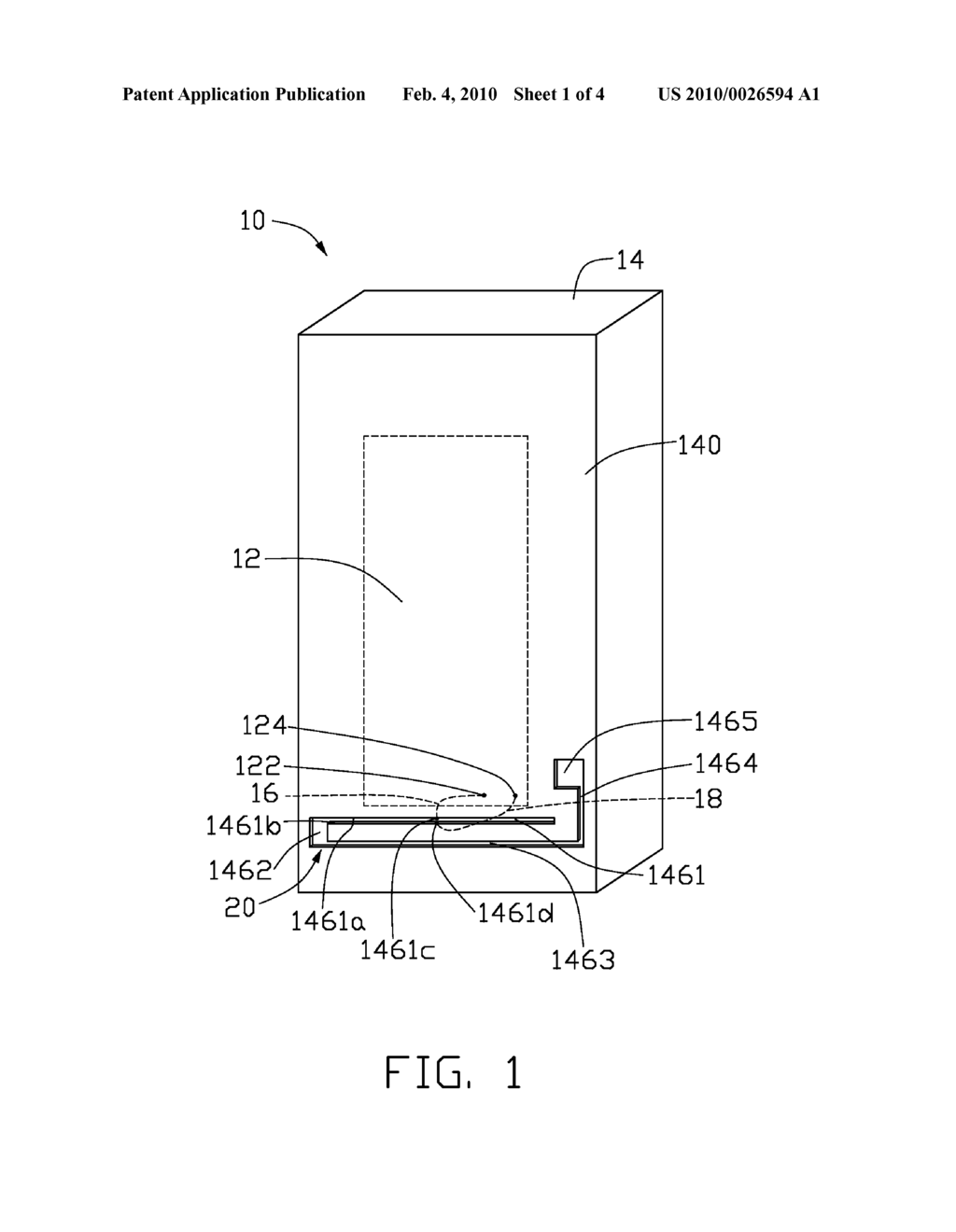 ANTENNA AND WIRELESS COMMUNICATION DEVICE USING SAME - diagram, schematic, and image 02