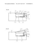 Battery accommodating device, portable device, output device, and head mount display diagram and image