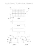 OPTICALLY TRANSMISSIVE SUBSTRATES AND LIGHT EMITTING ASSEMBLIES AND METHODS OF MAKING SAME, AND METHODS OF DISPLAYING IMAGES USING THE OPTICALLY TRANSMISSIVE SUBSTRATES AND LIGHT EMITTING ASSEMBLIES diagram and image