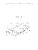 PORTABLE TERMINAL HAVING A PROJECTION UNIT diagram and image