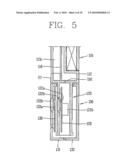 PORTABLE TERMINAL HAVING A PROJECTION UNIT diagram and image