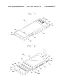 PORTABLE TERMINAL HAVING A PROJECTION UNIT diagram and image