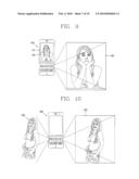 PORTABLE TERMINAL HAVING A PROJECTION UNIT diagram and image