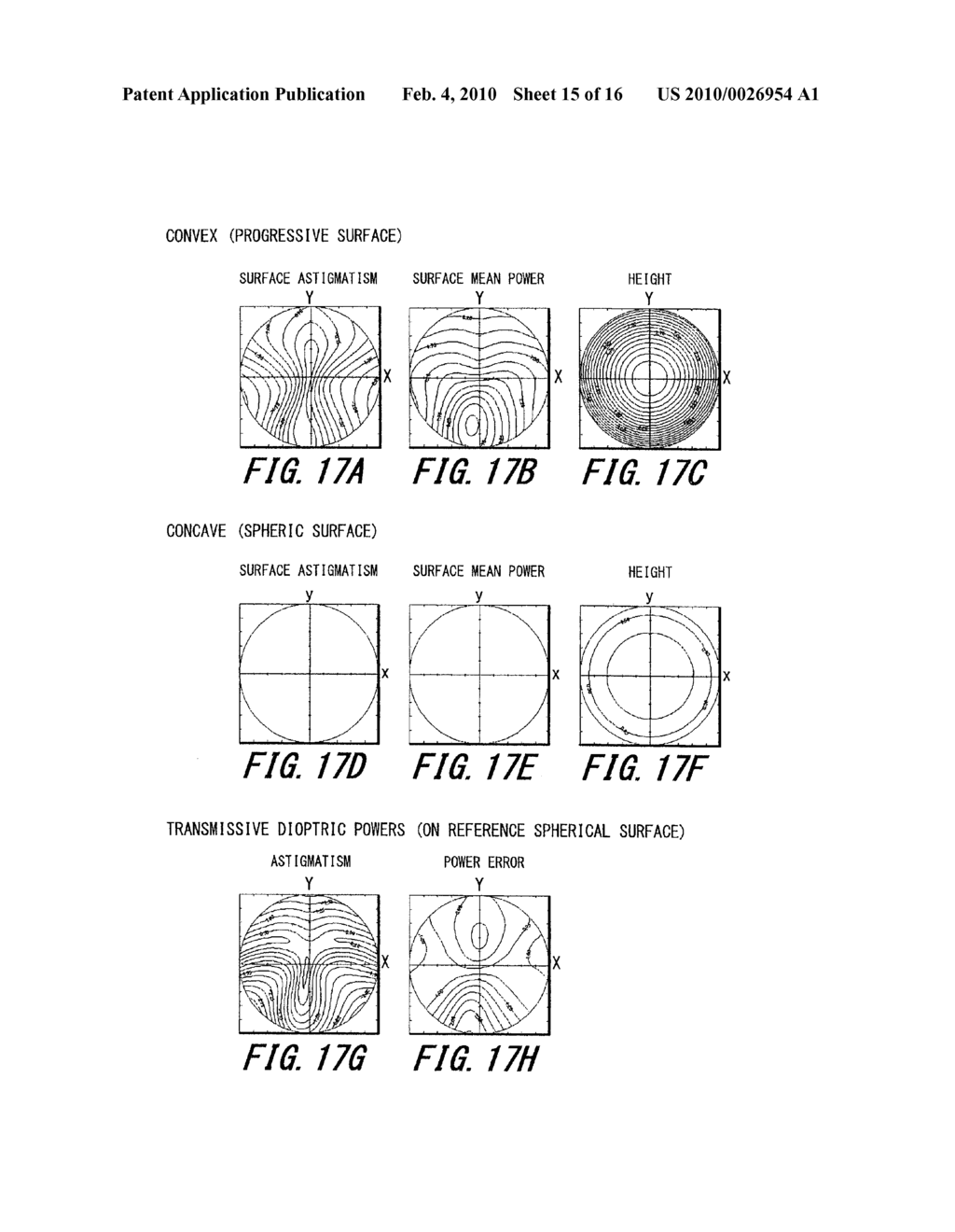 PROGRESSIVE-ADDITION LENS, METHOD FOR PREPARING SHAPE DATA THEREOF, METHOD FOR MANUFACTURING THE LENS, AND APPARATUS AND COMPUTER PROGRAM PRODUCT FOR PREPARING SUCH SHAPE DATA - diagram, schematic, and image 16