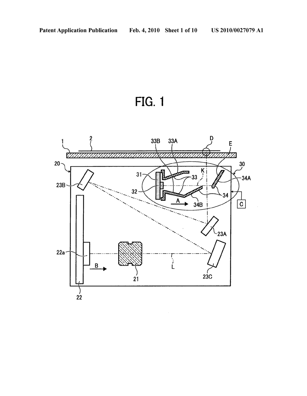 OPTICAL READER, IMAGE READER AND IMAGE FORMING DEVICE - diagram, schematic, and image 02