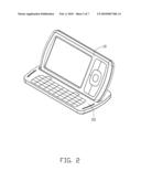 ELECTRONIC DEVICE HAVING MOVABLE DISPLAY diagram and image