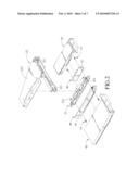 CASING STRUCTURE HAVING REMOVABLE BASE FRAME diagram and image