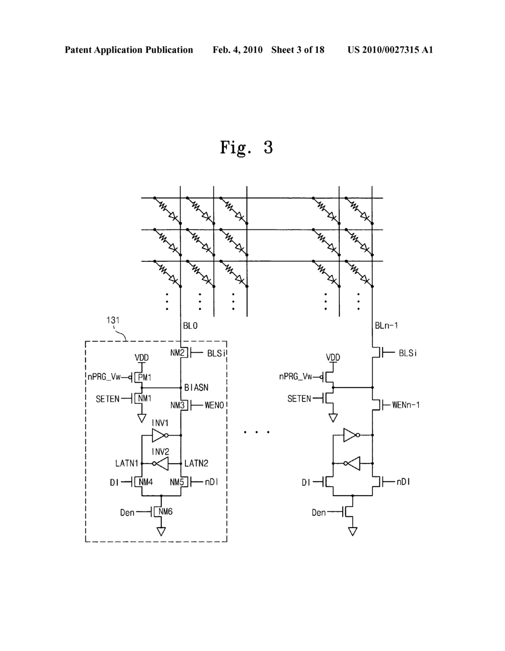 Resistive memory device and writing method thereof - diagram, schematic, and image 04