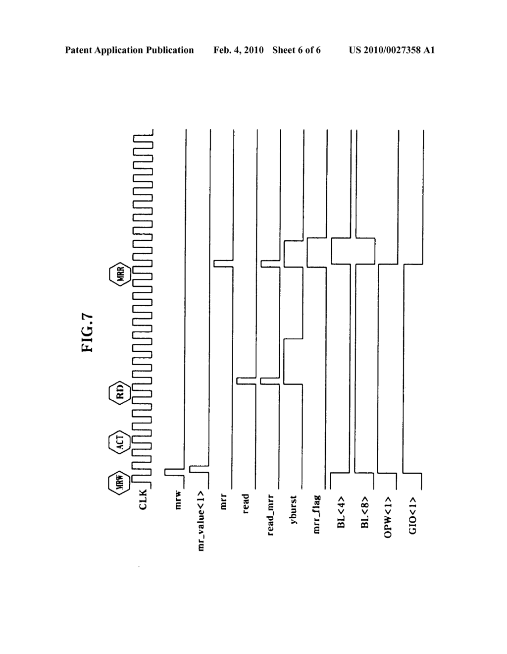 Semiconductor memory device capable of read out mode register information through DQ pads - diagram, schematic, and image 07