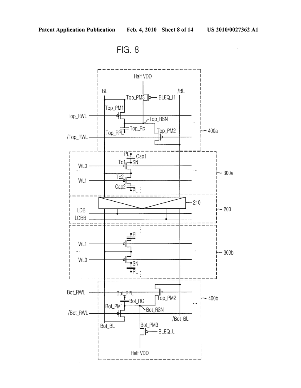 SEMICONDUCTOR MEMORY DEVICE FOR LOW VOLTAGE - diagram, schematic, and image 09