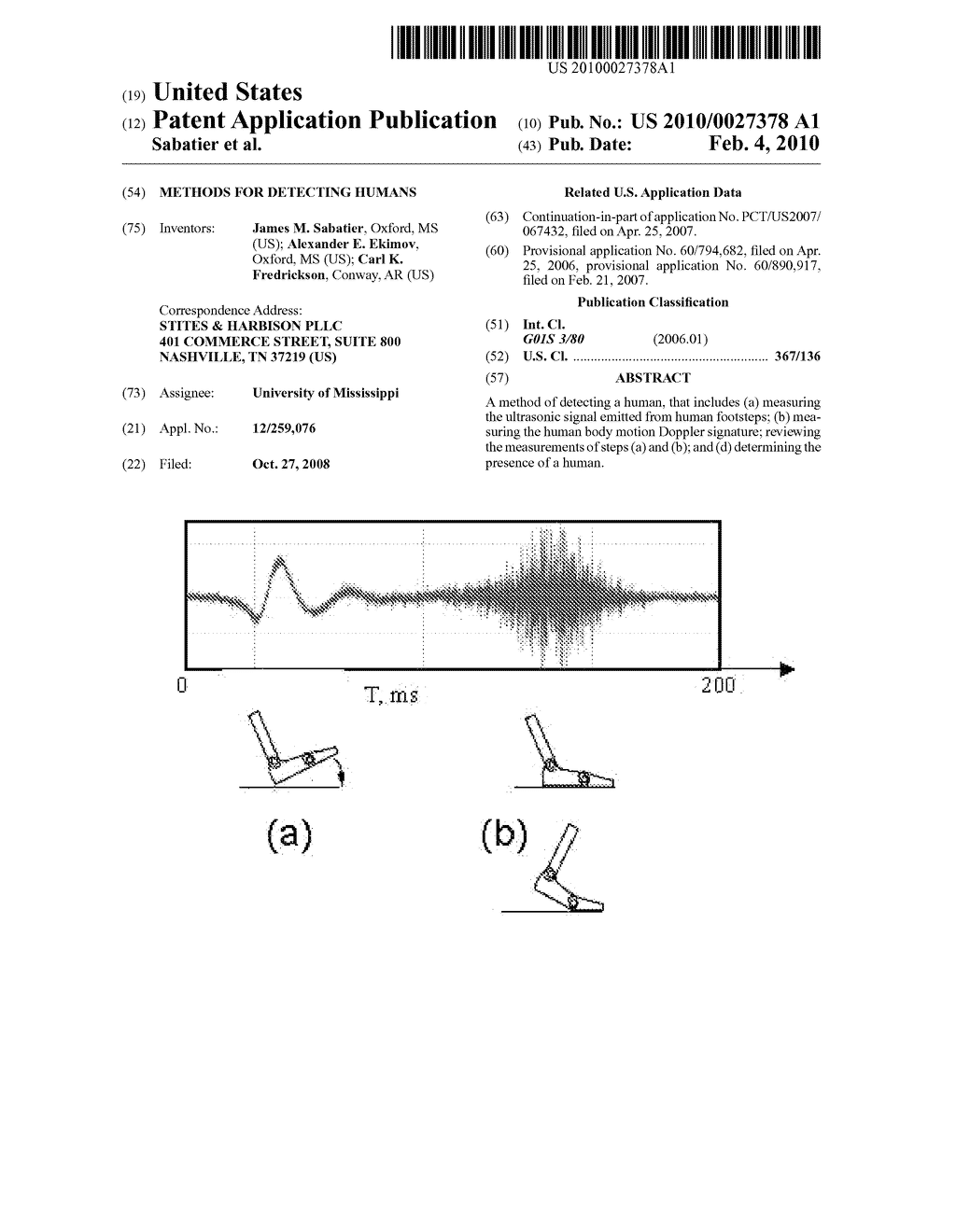 METHODS FOR DETECTING HUMANS - diagram, schematic, and image 01