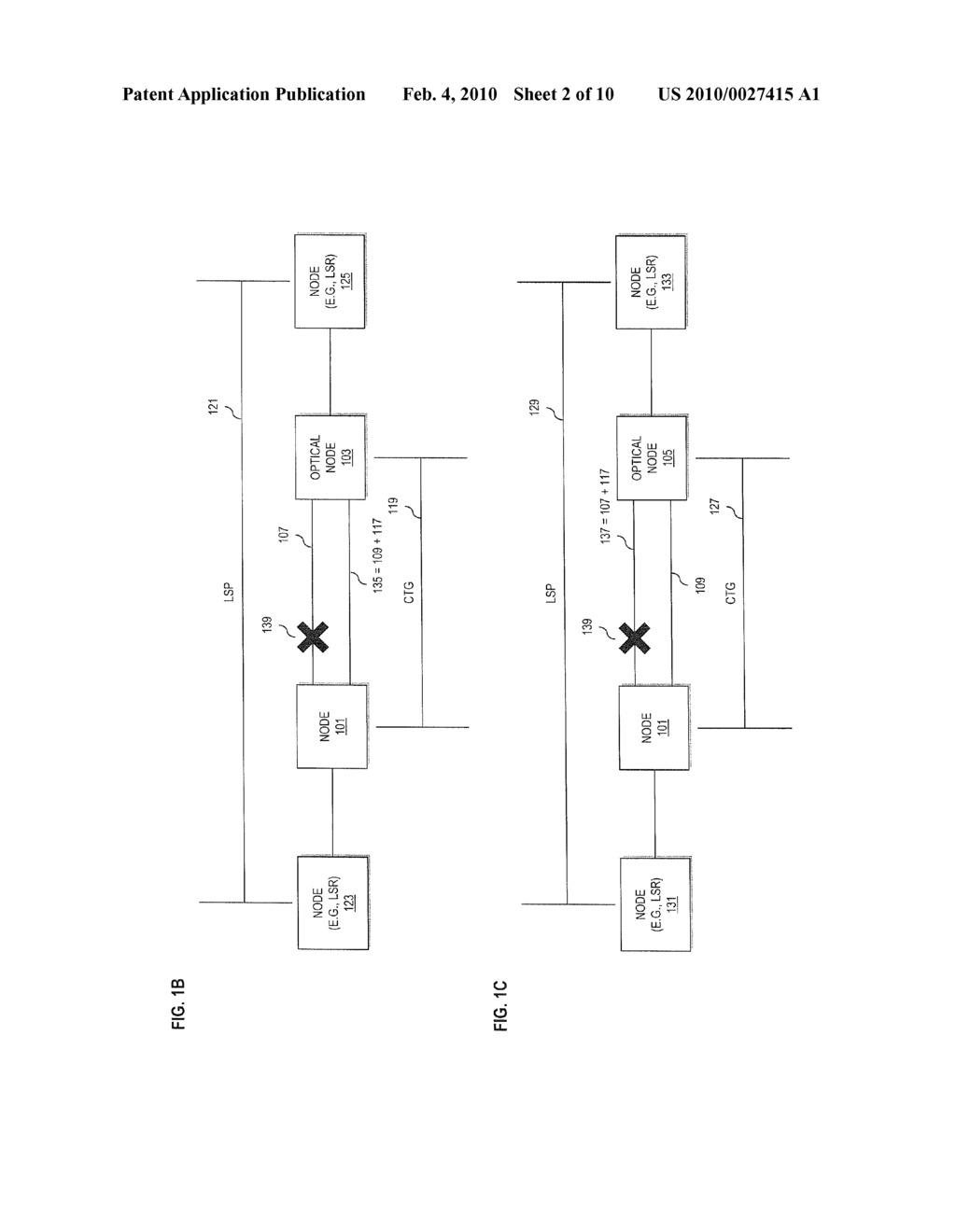 METHOD AND SYSTEM FOR PROVIDING FAULT DETECTION AND NOTIFICATION FOR COMPOSITE TRANSPORT GROUPS - diagram, schematic, and image 03