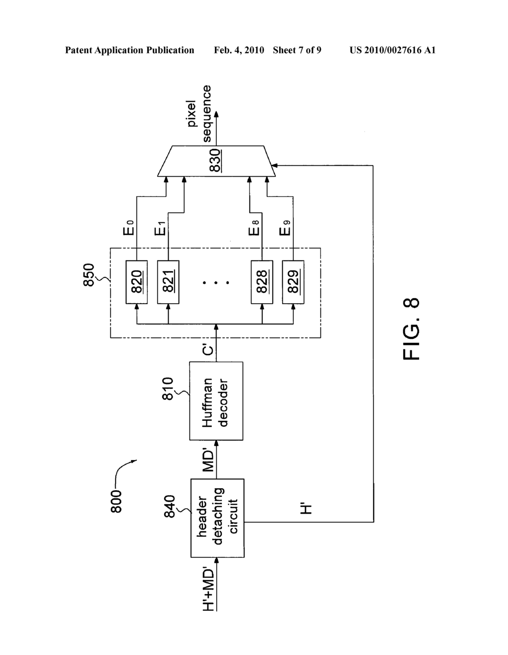 SYMBOL-SHARING DIFFERENTIAL PULSE CODE MODULATION ENCODER/DECODER, MULTI-TIME DIFFERENTIAL PULSE CODE MODULATION ENCODER, IMAGE ENCODING/DECODING SYSTEM AND METHOD THEREOF - diagram, schematic, and image 08