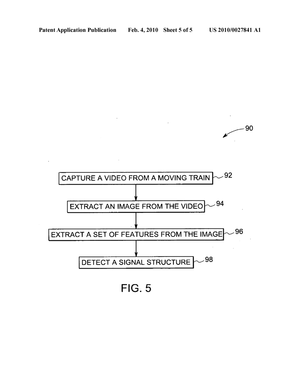 METHOD AND SYSTEM FOR DETECTING A SIGNAL STRUCTURE FROM A MOVING VIDEO PLATFORM - diagram, schematic, and image 06