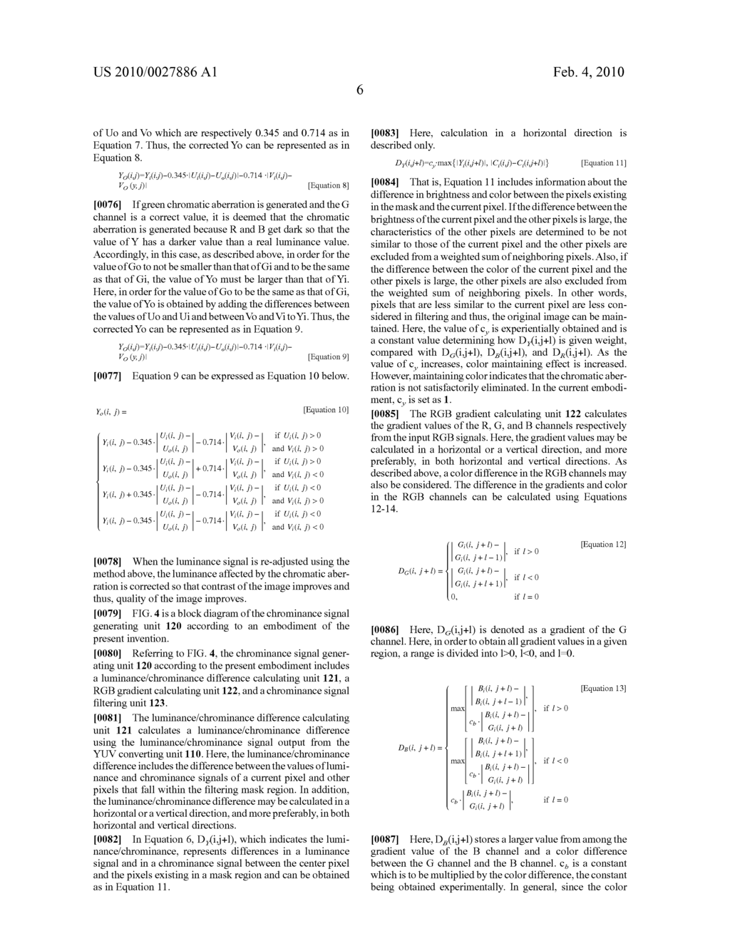 METHOD AND APPARATUS FOR ELIMINATING CHROMATIC ABERRATION - diagram, schematic, and image 15