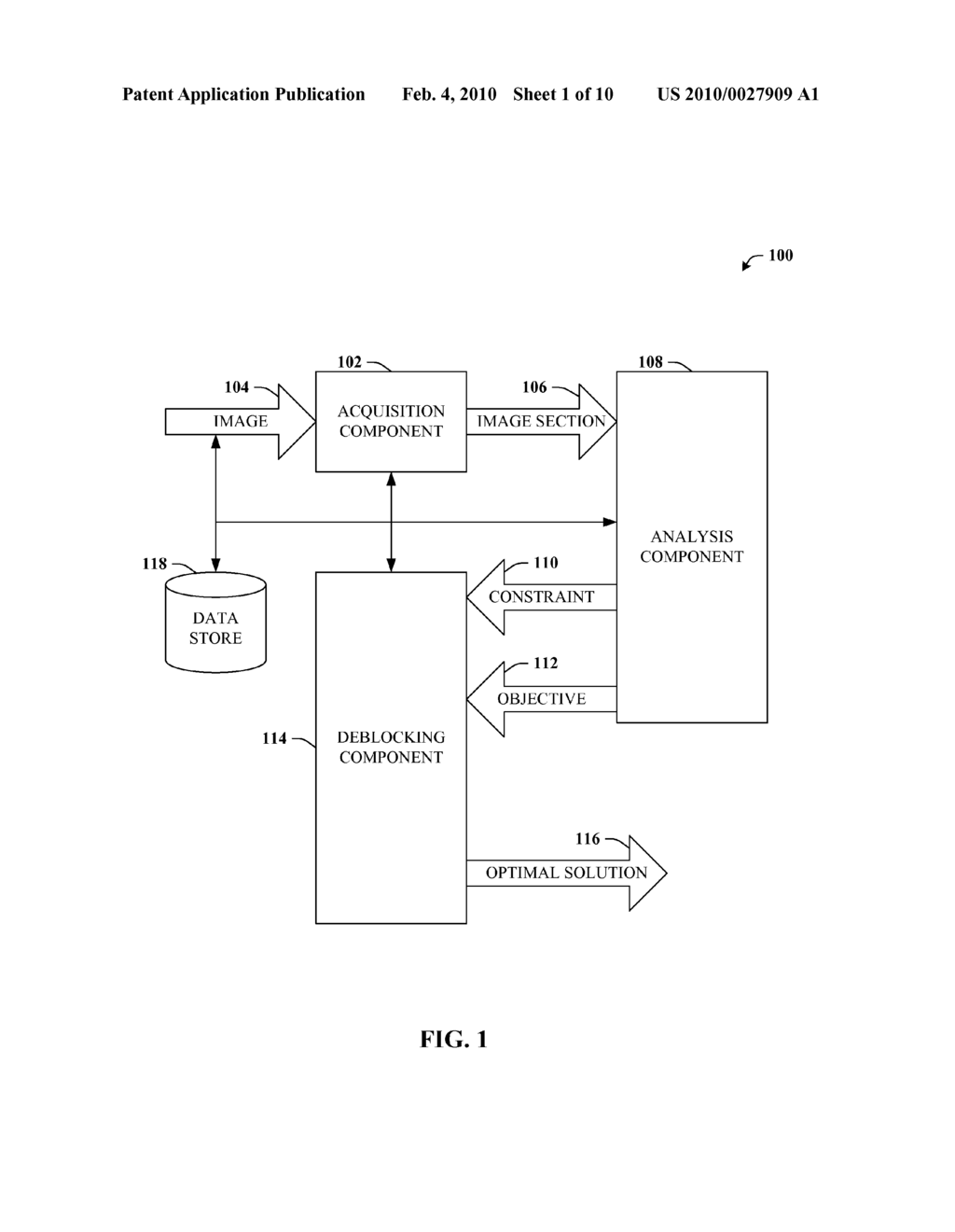 CONVEX OPTIMIZATION APPROACH TO IMAGE DEBLOCKING - diagram, schematic, and image 02