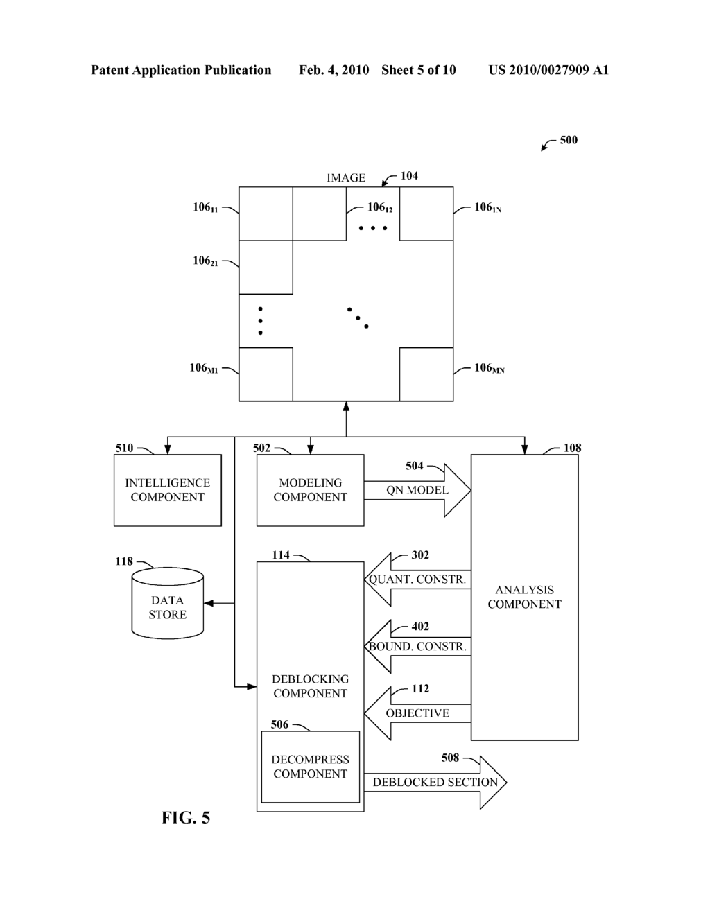 CONVEX OPTIMIZATION APPROACH TO IMAGE DEBLOCKING - diagram, schematic, and image 06