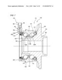 SENSOR ATTACHING SEALING DEVICE AND VEHICLE ROLLING BEARING USING THE SAME diagram and image