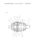 LUBRICATING SYSTEM, BEARING UTILIZING THE SYSTEM, UNIVERSAL JOINT UTILIZING THE SYSTEM, AND PROCESS FOR PRODUCTION THEREOF diagram and image