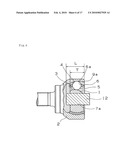 LUBRICATING SYSTEM, BEARING UTILIZING THE SYSTEM, UNIVERSAL JOINT UTILIZING THE SYSTEM, AND PROCESS FOR PRODUCTION THEREOF diagram and image