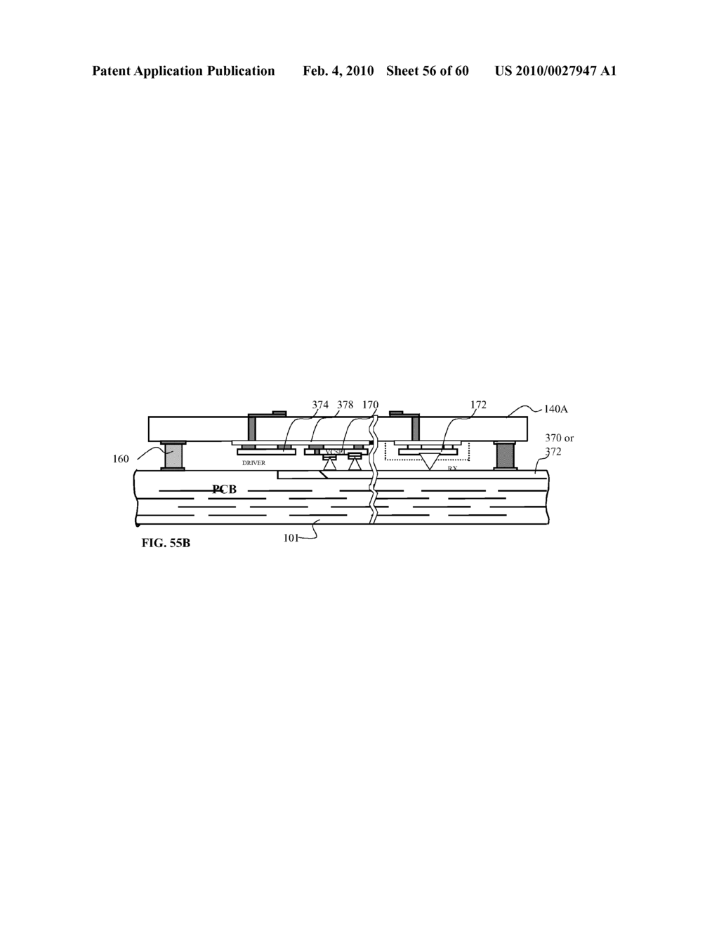 STACKABLE OPTOELECTRONICS CHIP-TO-CHIP INTERCONNECTS AND METHOD OF MANUFACTURING - diagram, schematic, and image 57