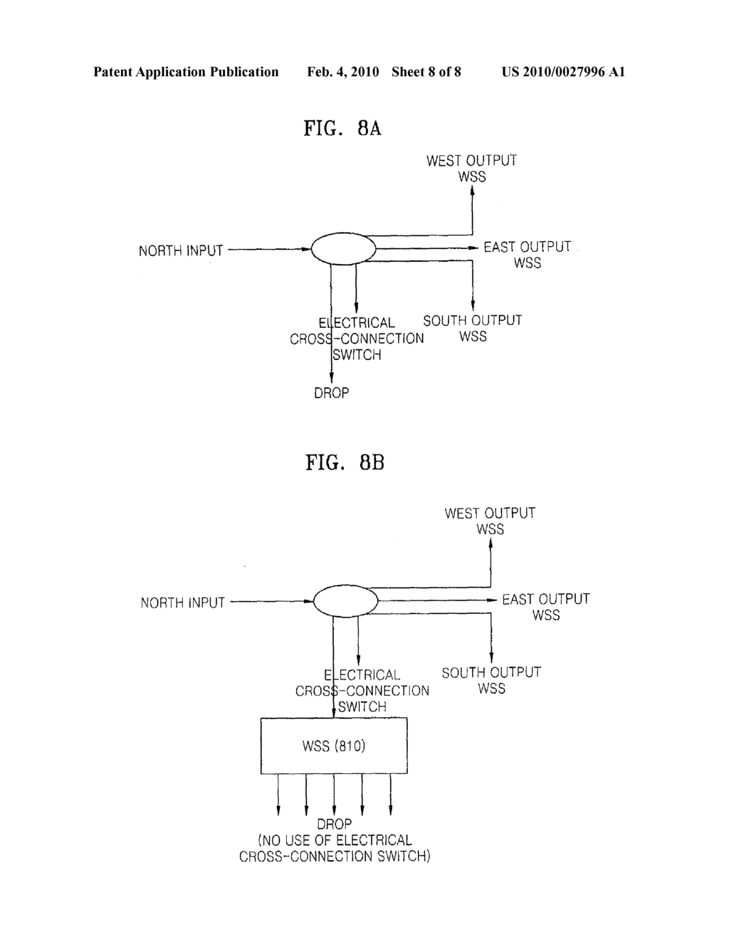 MULTI-DEGREE CROSS-CONNECTOR SYSTEM, OPERATING METHOD AND OPTICAL COMMUNICATION NETWORK USING THE SAME - diagram, schematic, and image 09
