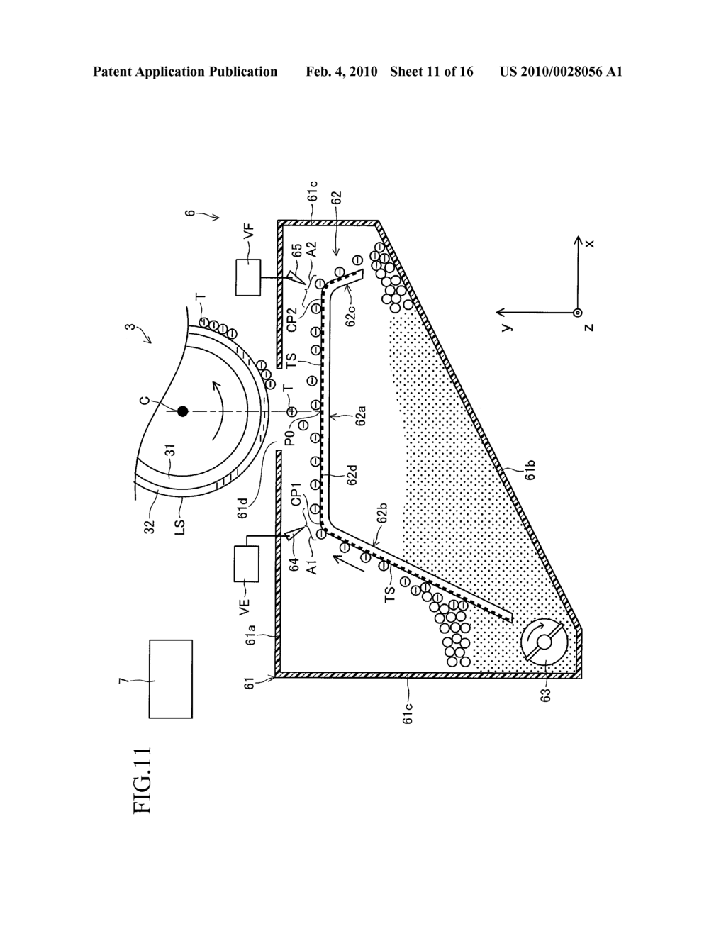 DEVELOPER TRANSPORT BODY, IMAGE FORMING APPARATUS, AND DEVELOPING AGENT SUPPLYING APPARATUS - diagram, schematic, and image 12