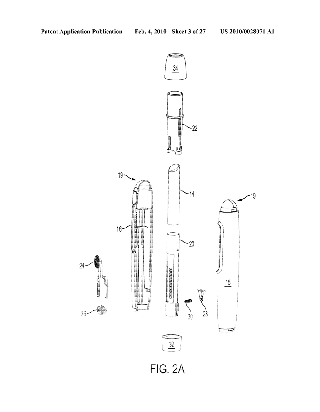 Capless Cosmetic Applicator - diagram, schematic, and image 04