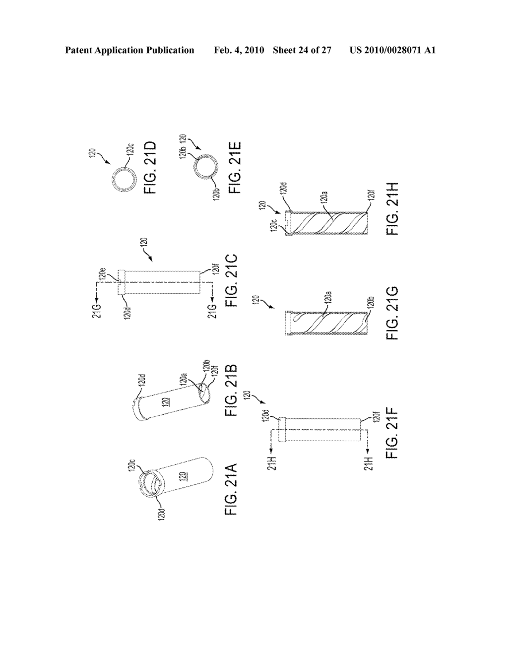 Capless Cosmetic Applicator - diagram, schematic, and image 25