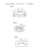 COMPONENT WITH DIAGONALLY EXTENDING RECESSES IN THE SURFACE AND PROCESS FOR OPERATING A TURBINE diagram and image