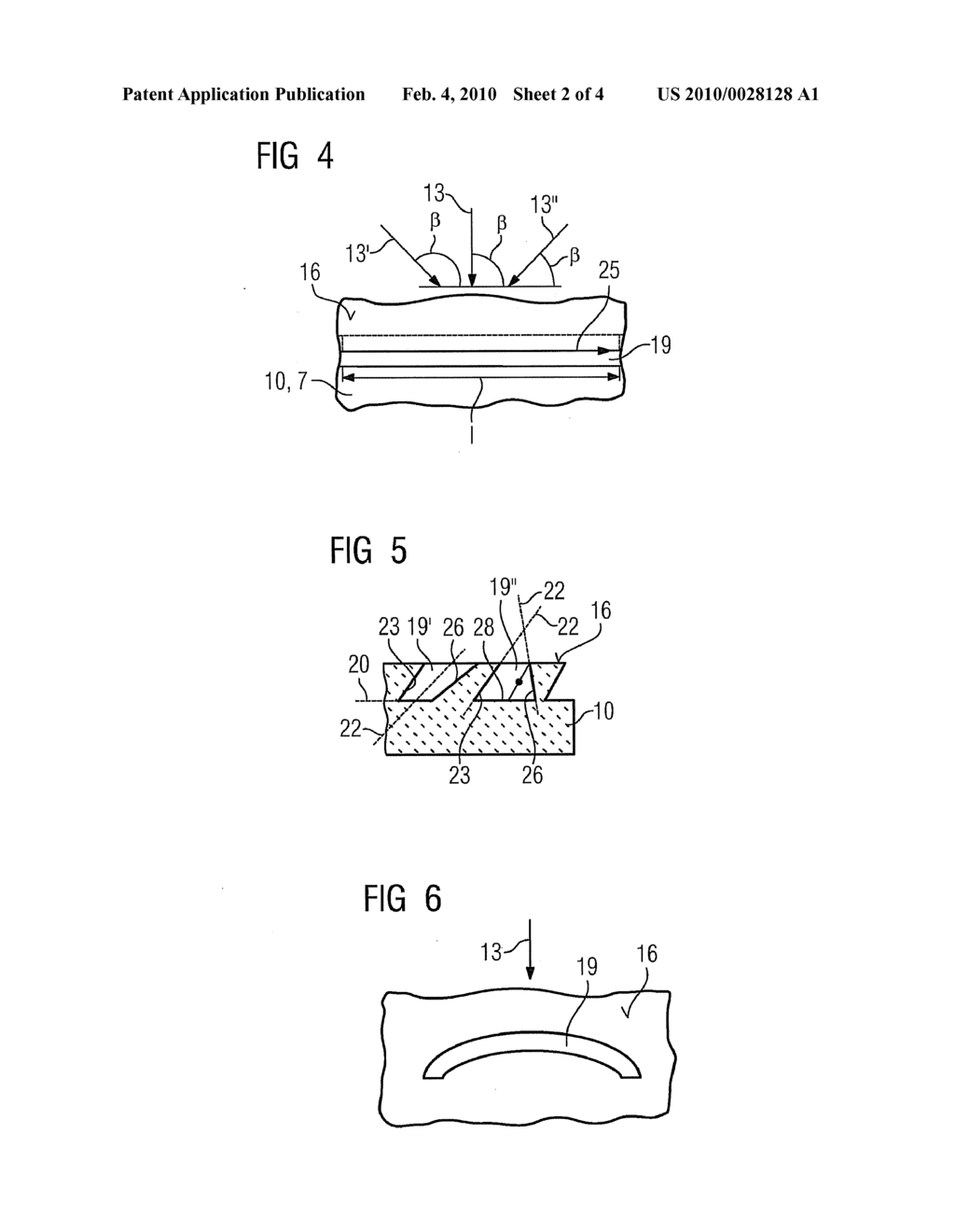 COMPONENT WITH DIAGONALLY EXTENDING RECESSES IN THE SURFACE AND PROCESS FOR OPERATING A TURBINE - diagram, schematic, and image 03