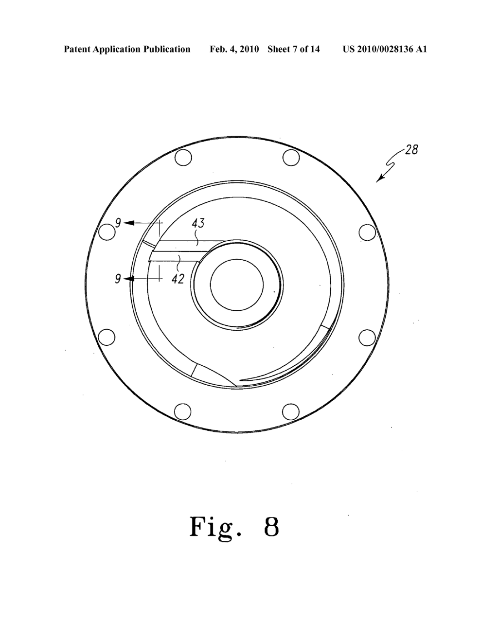 Centrifugal chopper pump with impeller assembly - diagram, schematic, and image 08