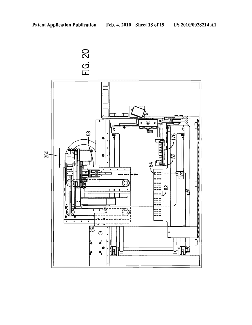 TUBE PICKING MECHANISM FOR AN AUTOMATED, ULTRA-LOW TEMPERATURE STORAGE AND RETRIEVAL SYSTEM - diagram, schematic, and image 19