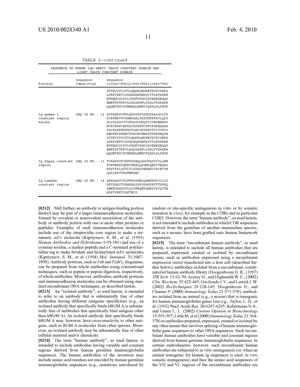 ANTIBODIES AGAINST THE RGM A PROTEIN AND USES THEREOF - diagram, schematic, and image 23