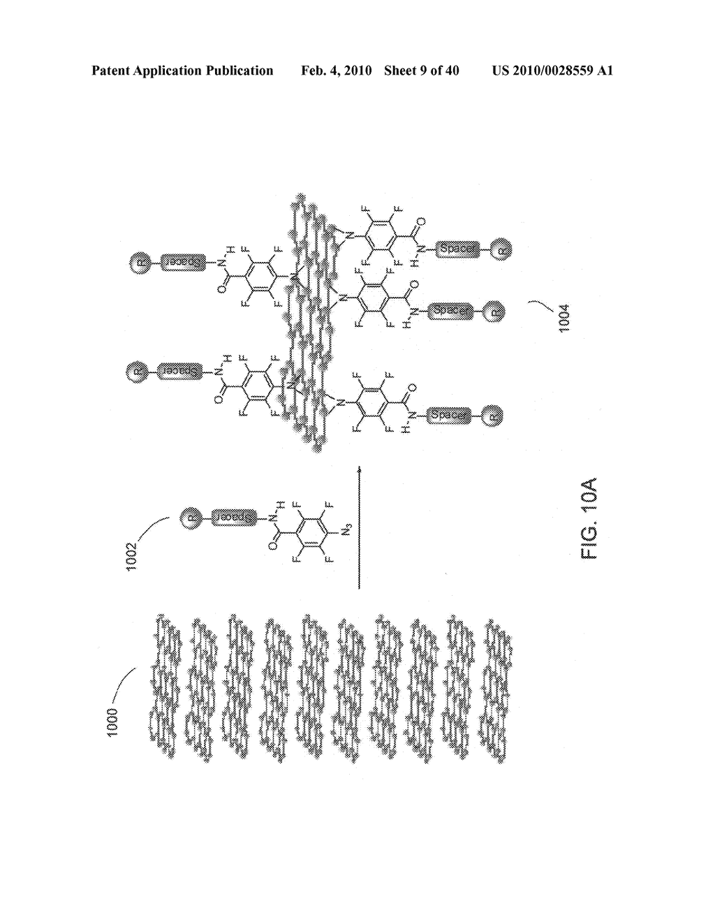 Method for functionalizing materials and devices comprising such materials - diagram, schematic, and image 10