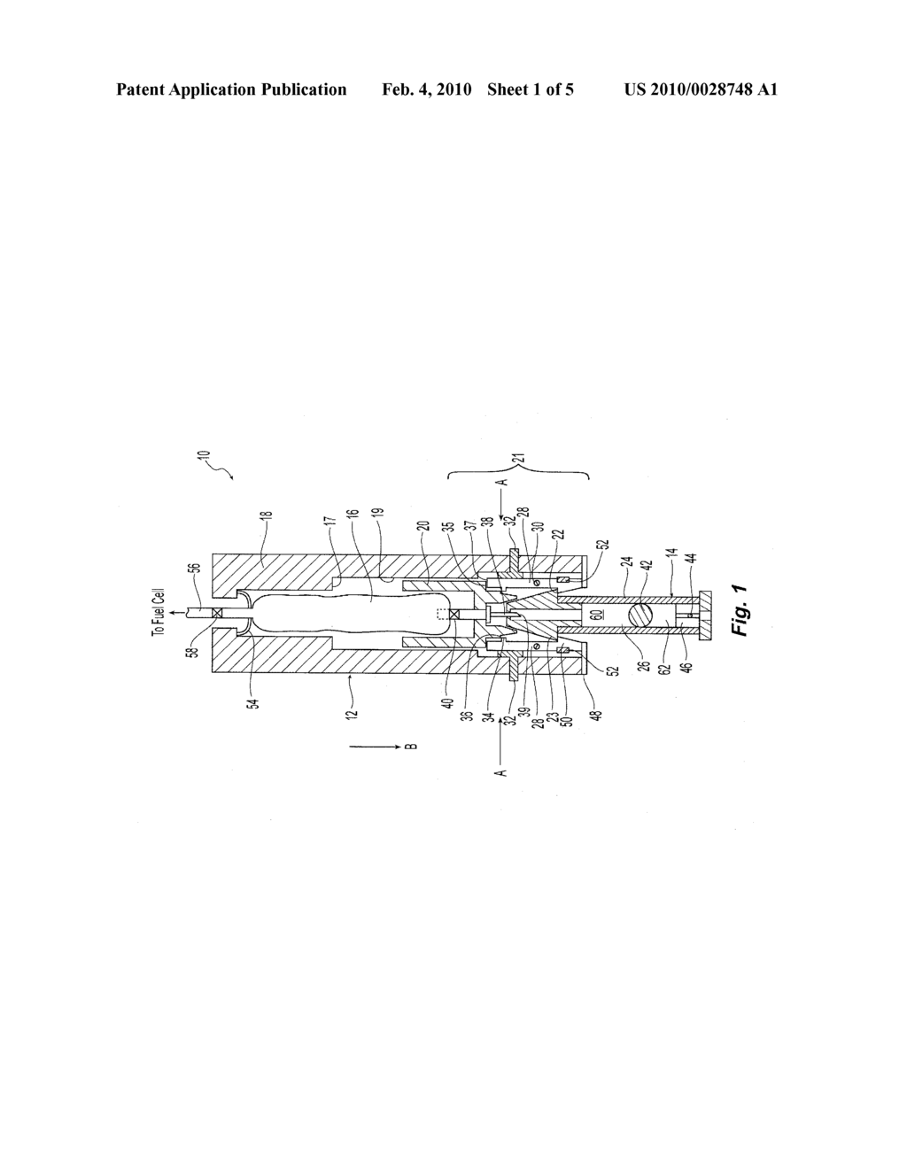 Device for Refilling a Fuel Cartridge for a Fuel Cell - diagram, schematic, and image 02