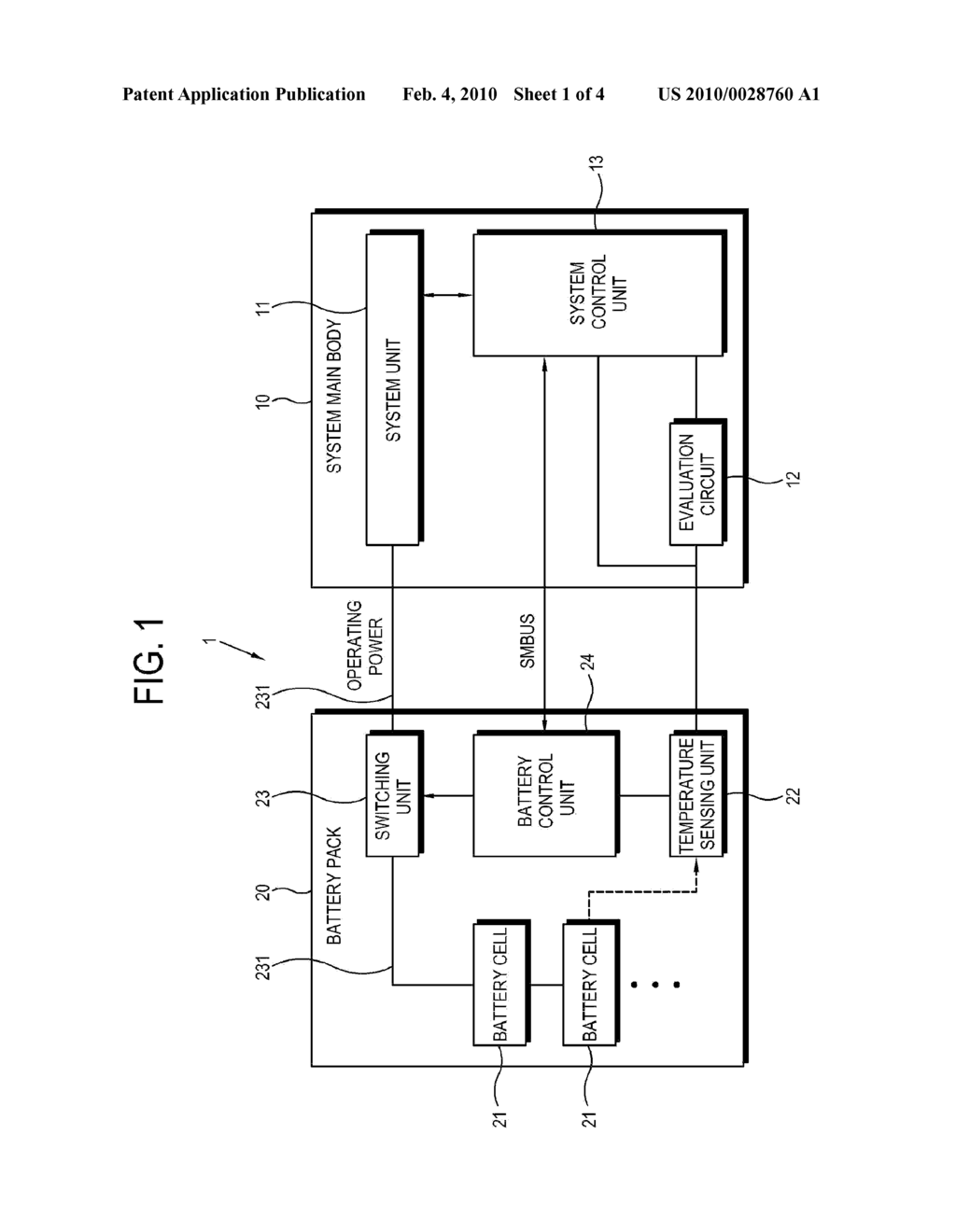 COMPUTER SYSTEM MOUNTED WITH BATTERY PACK AND SYSTEM MAIN BODY THEREOF - diagram, schematic, and image 02