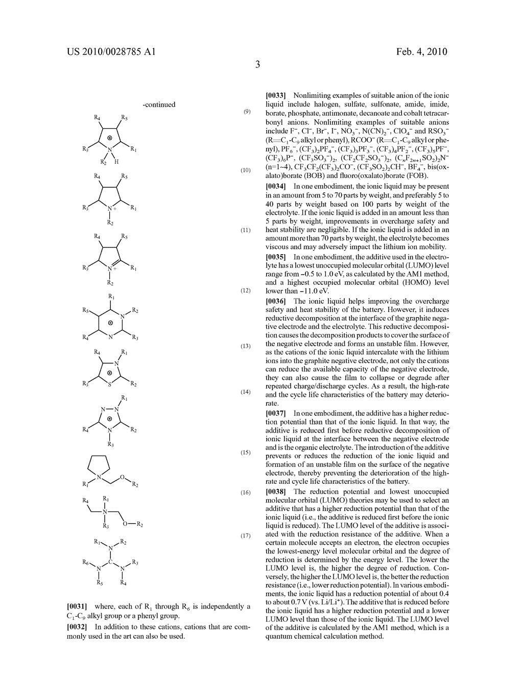 ELECTROLYTE FOR LITHIUM ION SECONDARY BATTERY AND LITHIUM ION SECONDARY BATTERY INCLUDING THE SAME - diagram, schematic, and image 07