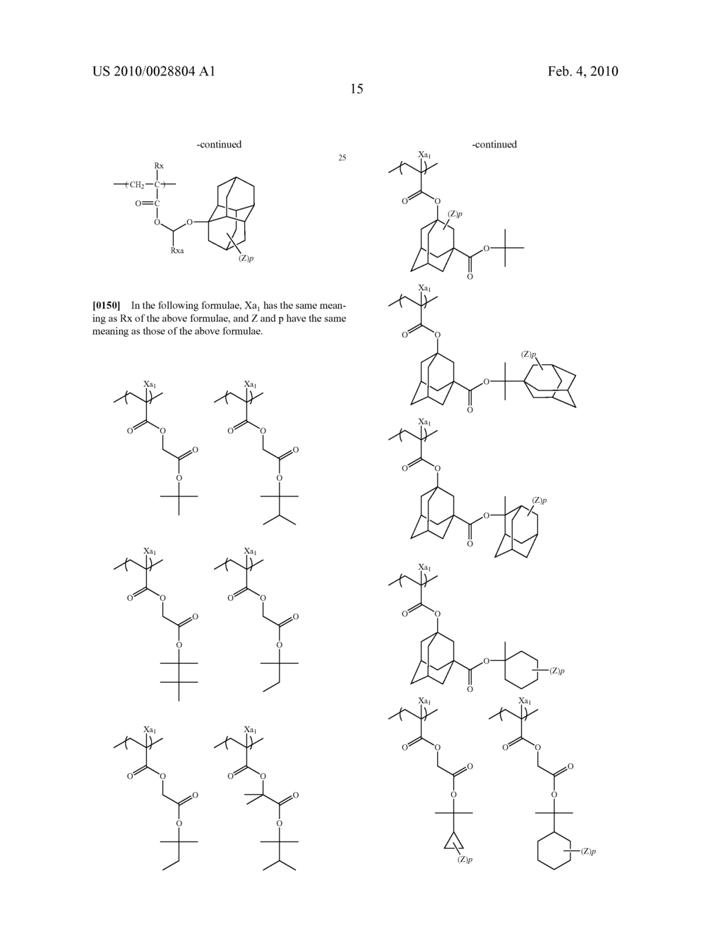 RESIST COMPOSITION AND METHOD OF FORMING PATTERN THEREWITH - diagram, schematic, and image 17